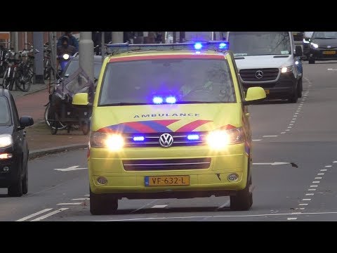 [Primeur] Huisartswagen (HAP) 15-712 met spoed naar een melding in Den Haag