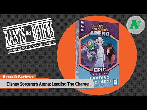 Rants And Reviews: Disney Sorcerer’s Arena - Leading The Charge Expansion