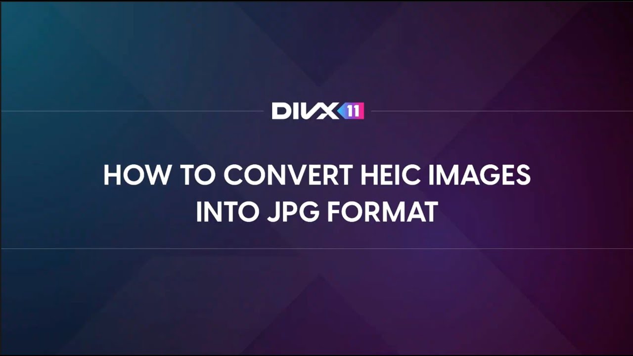 Convert HEIC Images into JPG (Windows)