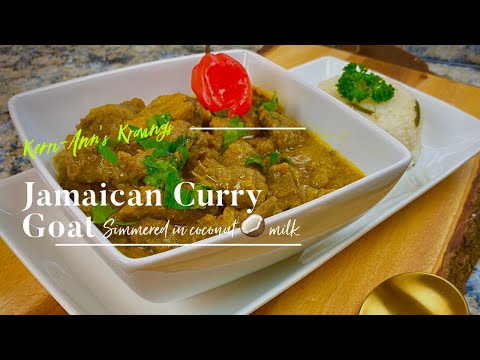 JAMAICAN - STYLE CURRY GOAT| SIMMERED IN COCONUT MILK