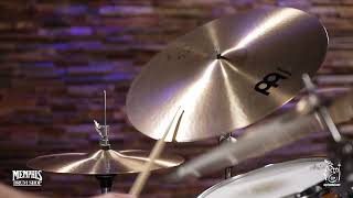 Video thumbnail for Meinl 20" Pure Alloy Thin Crash Cymbal - 1737g (PA20TC-1122823N) by Memphis Drum Shop