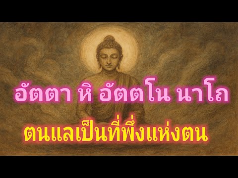 &ldquo;อัตตา หิ อัตตโน นาโถ&rdquo; &mdash; ตนแลเป็นที่พึ่งแห่งตน | รับผิดชอบชีวิตของตนเอง | พึ่งพาตนเองอย่างมีปัญญา