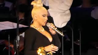 Christina Aguilera -  Contigo En La Distancia  (Hollywood Bowl, Los Angeles CA 7/16/21)