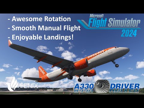 How GOOD does the Fenix A320 BFU REALLY FLY & LAND? STORMY TRAFFIC PATTERN WORK | Real Airbus Pilot