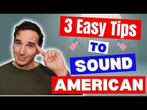 Sound like an American with just 3 easy steps! 🇺🇸 : American Accent Training Practice