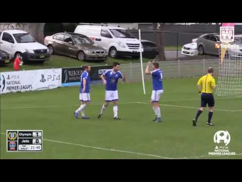 2016 NNSWF NPL Round 16 Highlights - Hamilton Olympic v Newcastle Jets Youth
