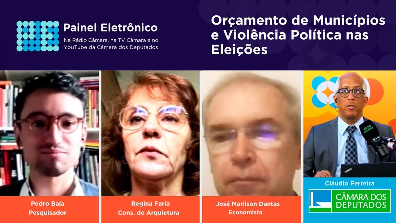 Especialistas falam sobre orçamento de municípios e violência nas eleições - 03/10 #paineleletrônico