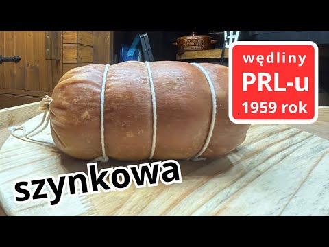Kiełbasa szynkowa, niezwykle soczysta. Z bardzo dobrym składem.