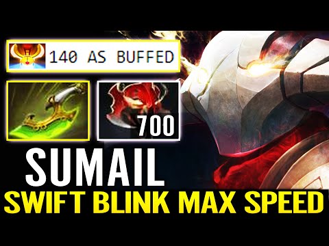 SUMAIL [Sven] WTF Swift Blink + Mask Of Madness! 700AS Max Speed Crazy Build 7.29b Dota 2 Pro Guide