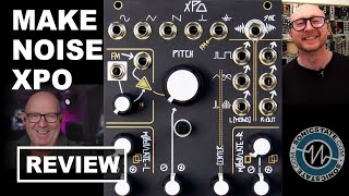 Video thumbnail for Makenoise XPO  Oscillator - 2 UP SonicLAB Review by sonicstate