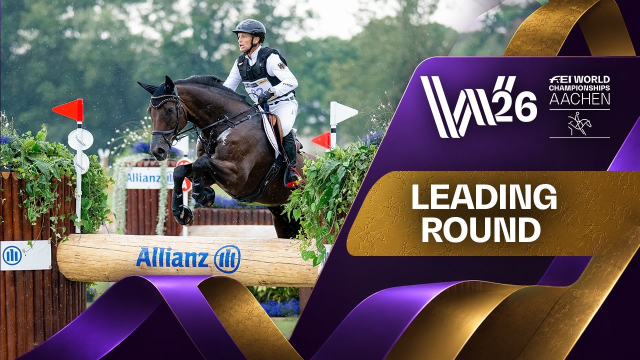 Michi Jung doing some Cross-Country magic at Aachen 🚀 | FEI Eventing World Championship Aachen 2026 - YouTube