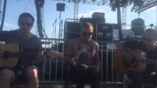 Eve 6 - &quot;Amphetamines (acoustic)&quot; live at Stone Pony Summerstage 8-21-2015