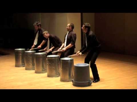 TorQ Percussion Quartet plays Stinkin' Garbage, by E.Argenziano