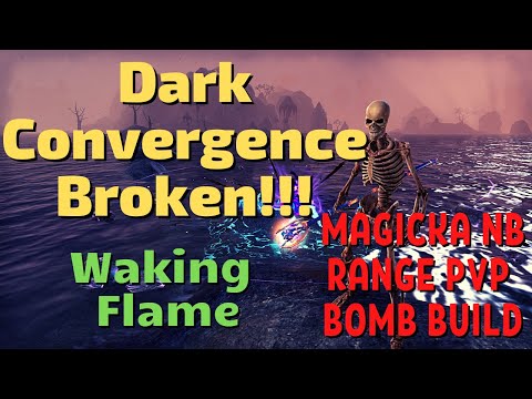 Magicka Nightblade - ESO PVP Range Bomb Build - Waking Flame