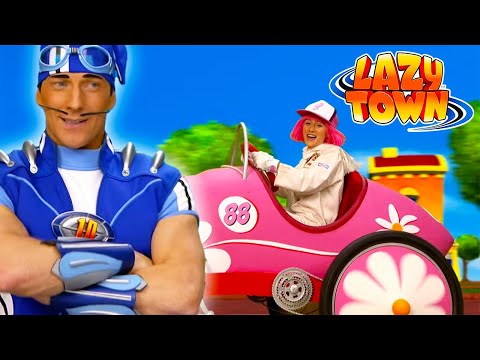 The Lazy Race Grand Prix | Lazy Town Compilation | Full Episodes