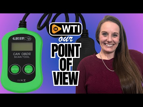 Grip Universal OBD II Scanner Car Engine Fault Code Reader CAN Diagnostic Scan Tool - Read and Clear Error Codes for 1996 or Newer OBD2 Protocol Vehicles - Easy to Read LCD - WTI product video review