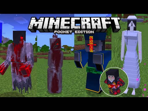 Giving away + review. Very brutal!!  Asian Ghost Addon  Asian Ghost Addon Minecraft PE