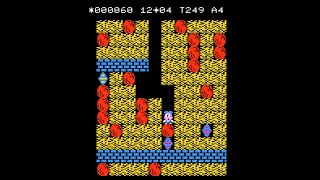 Super Cassette Vision Game: Boulder Dash (1985 Epoch)