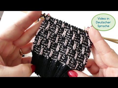 Knitting pattern "Tears in the Night" super easy & suitable for beginners for socks, cuffs, cowls...