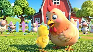 Download lagu Anak Ayam Berbunyi Cicit Cicit Cicit | Kehidupan di Peternakan & Lagu-lagu Hewan Lucu mp3