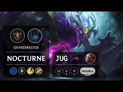 Nocturne Jungle vs Gragas - EUW Grandmaster Patch 10.1