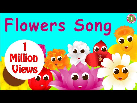 Flowers Song | Toddler Rhymes | Educational Kids Song | Bindi's Music & Rhymes