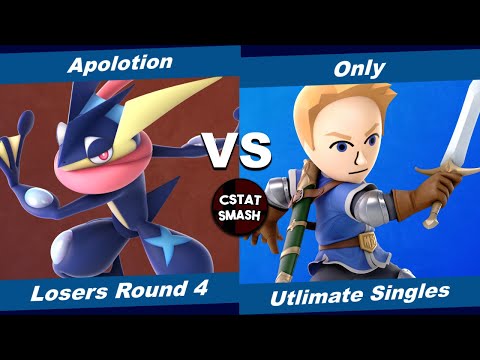 No Caps 23 Losers R4 - Apolotion (Greninja) vs NS| Only (Mii Swordfighter) - SSBU