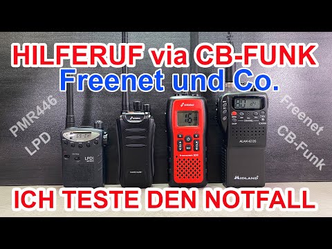 Notfunk: Kommunikation im Katastrophenfall & Blackout mit Handfunkgeräten. TEIL1