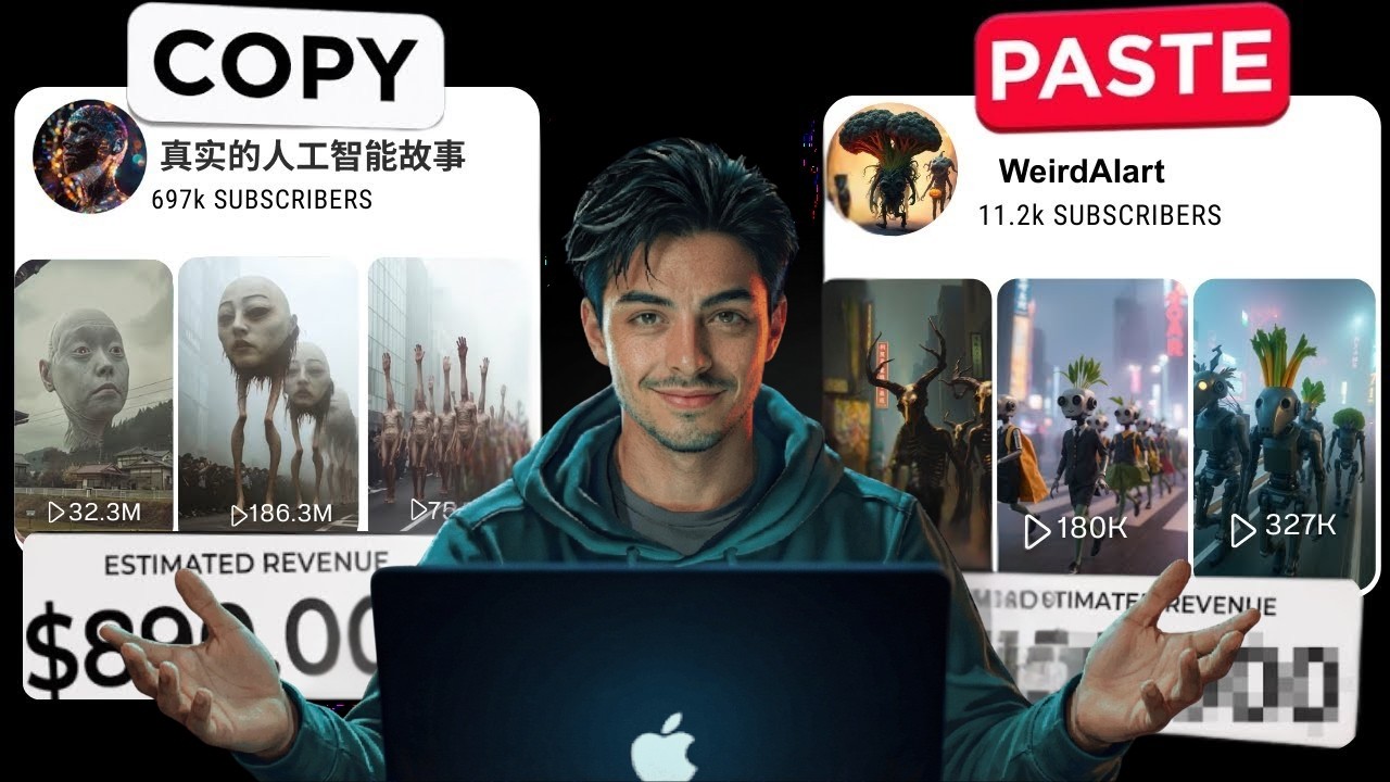 I Copied a Viral Chinese Surreal AI Art Channel Making $32K/Month (It Worked!)