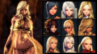 Blade &amp; Soul Female (Jin, Gon &amp; Kun) Profile Pack #1 by Rendermax (Korea/China/Japan)