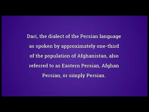 Eastern Farsi Meaning