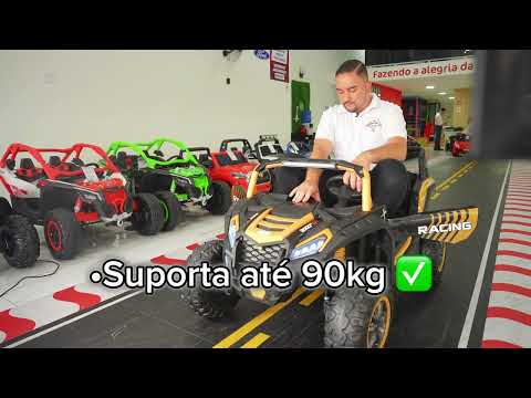 Buggy Elétrico Infantil UTV Racing 2000 - Por: Concessionária Infantil Diamond Car Elétricos