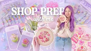 Making my SPRING collection 🌸🌷✨ Small business vlog, cozy spring vibes