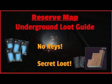 Reserve Map || Underground Loot Guide || Secret Loot || Full Guide || Under Radio Tower