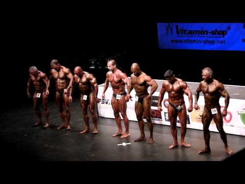 Compulsory -- Masters Over 50 - Prejudging - NABBA World 2012