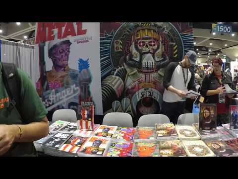 Heavy Metal Magazines At Comic Con 2019