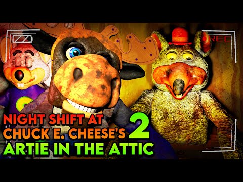 Night Shift at Chuck E. Cheese 2 - Artie in the Attic [Full Walkthrough] - Roblox