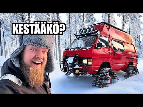 TELA-HIACE VALMIS – KESTÄÄKÖ SE UMPIHANGESSA?