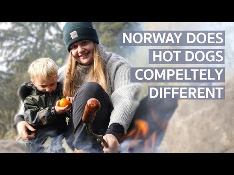 Norwegians love their hot dogs
