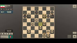 At the end of the match black resigned! Match 10. Chess Championship. 