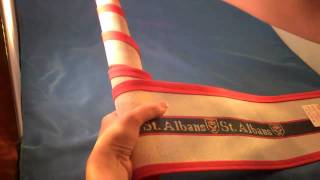 Needlepoint How to Hold a Belt Canvas Great Tip