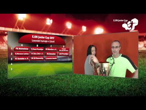 Losování E.ON Junior Cup 2017 - Litovel