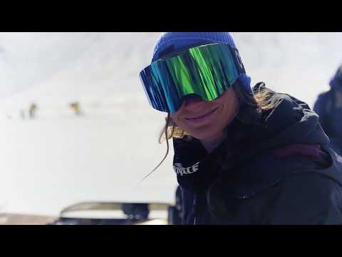 Summer skiing in Saas Fee with Sarah Hoefflin