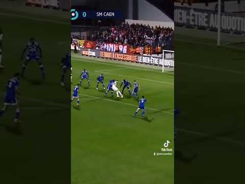 MAGNIFIQUE BUT DE CHAHIRI 🔴🔵 #football #smcaen #ligue2 #normandie #normandy #caen #foot
