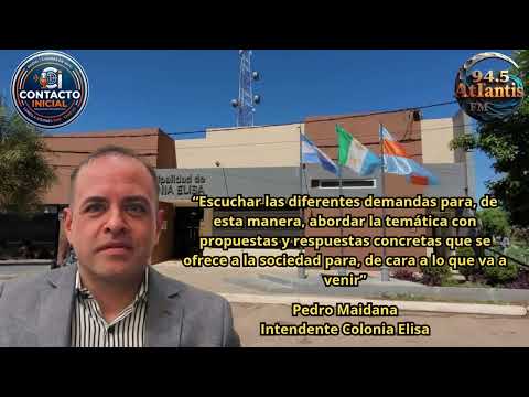 Reunión del Congreso Provincial del Justicialismo (Pedro Maidana -Intendente de Colonia Elisa)