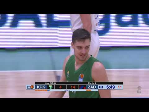 ABA Liga 2020/21, Round 16 match: Krka - Zadar (24.1.2021)