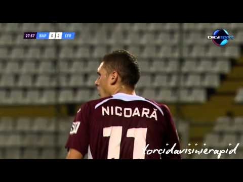 Rapid Bucuresti - CFR Cluj 3-2 25.08.12 [Rezumat HD]