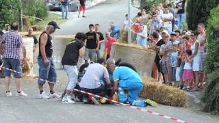 preview picture of video '1° gara di caratelle a Romagnano (RN)  cappottamento'