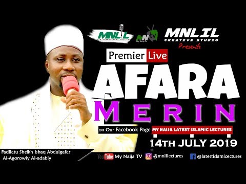 AFARA MERIN - Fadilatu Ustadh Quomordeen Ibrahim (Sugar)