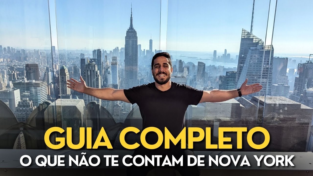ROTEIRO DE NOVA YORK Pelo menos 3 dias, dicas de: comida, pontos turísticos, economizar e hospedagem